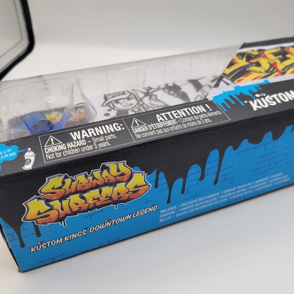 Subway Surfers Kustom Kings Downtown Legend Creative Art Graffiti Design Kit - Picture 6 of 7